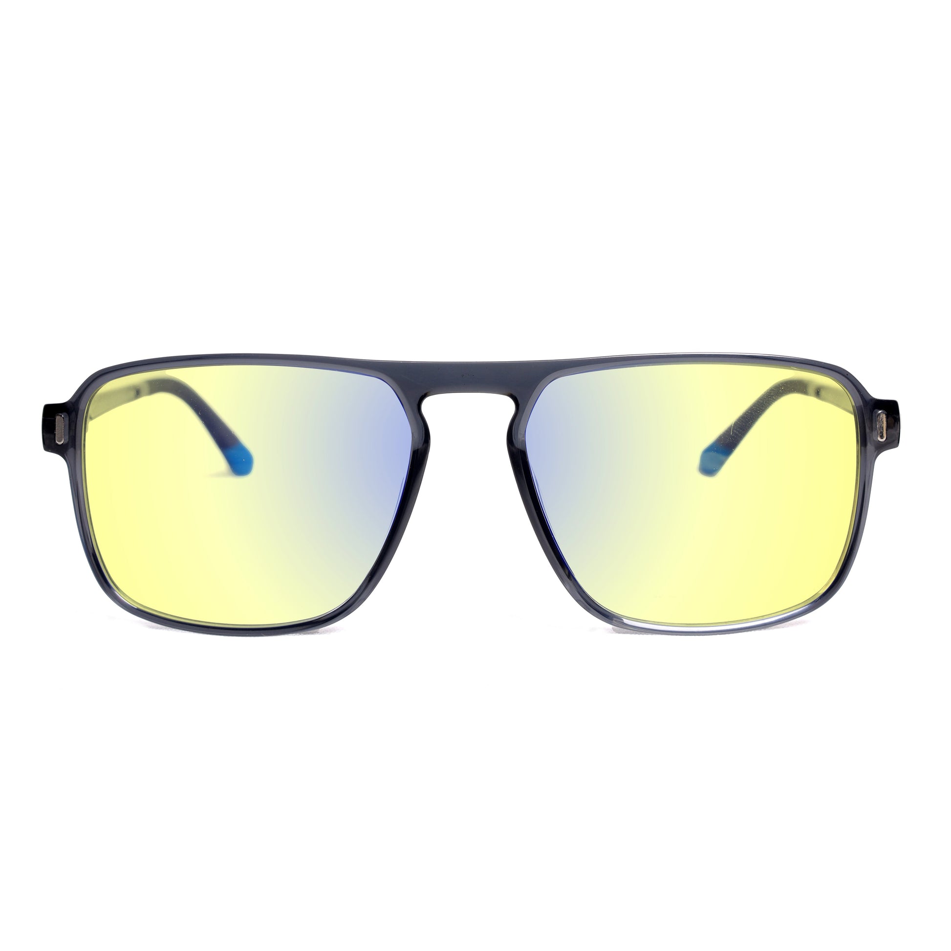 Sleepaxa Lumiere Transparent Grey Yellow Tinted Blue Block Gaming Glasses For Gaming & Computer